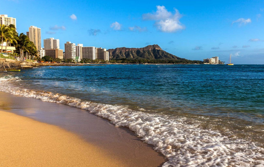 Waikiki Beach Oahu hawaii Vacation