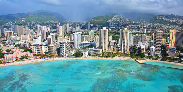 Waikiki Beach Hawaii